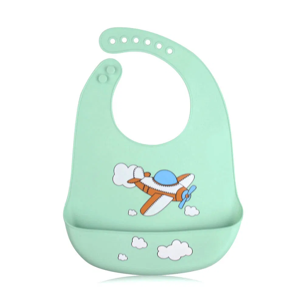 Cotton Baby Fashion Factory Price Printed Competitive Silicone Bib