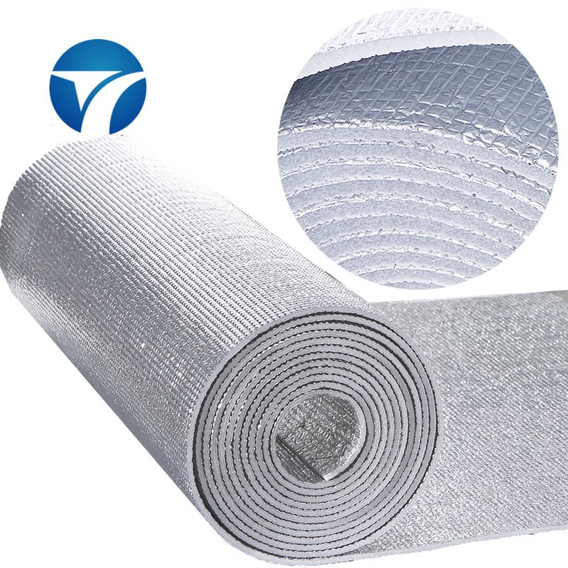 High Quality Fire-Resistance Double Side Aluminum Foil EPE Foam Heat Insulation
