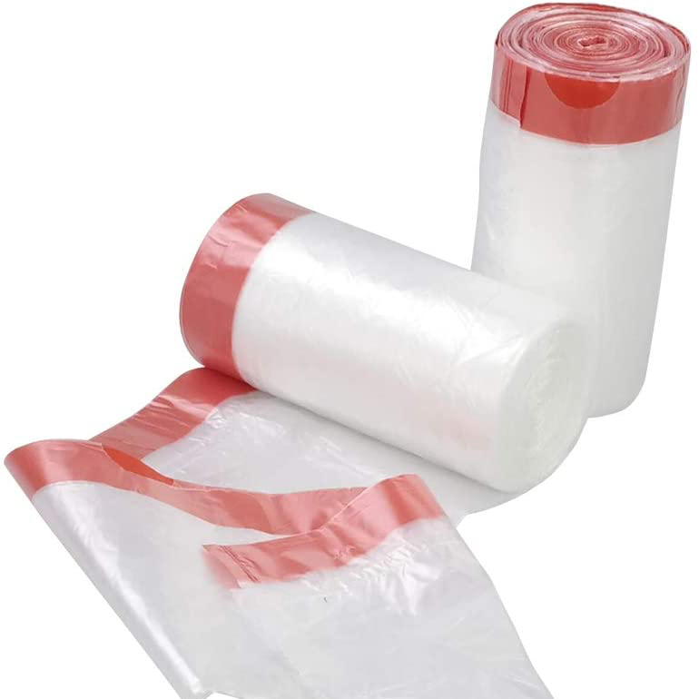 China Wholesale Biodegradable Rubbish Drawstring Bag Pbat+PLA+Corn Starch