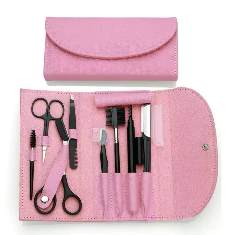 Wholesale Beauty Mirror Glow Stainless Steel Beauty Eyelash Trimmer Eyebrow Nose Trimmer