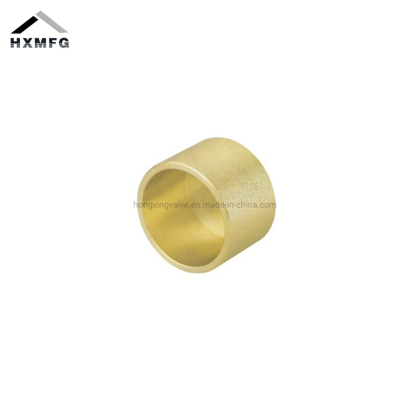 Brass Made Compression Thread Soldering Cap for Copper Tube