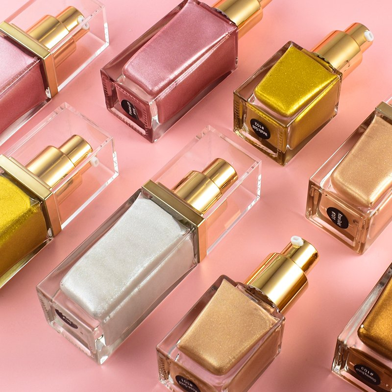 Neutral Highlight Spray Glitter Highlighter Liquid Makeup Contour Highlight