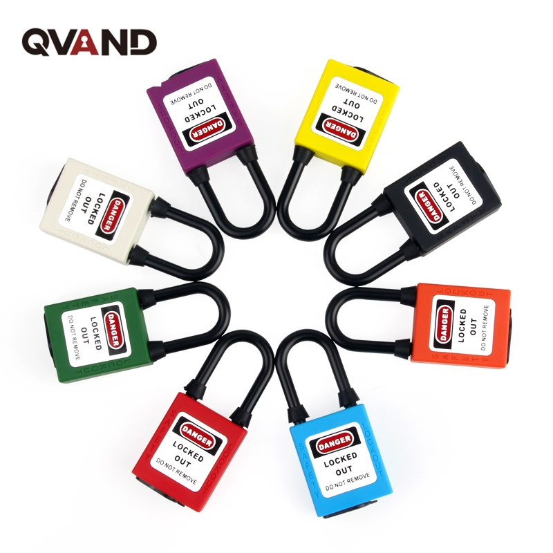 38mm Dust Proof Insulation Loto Safety Padlock Lockout with Security Lock