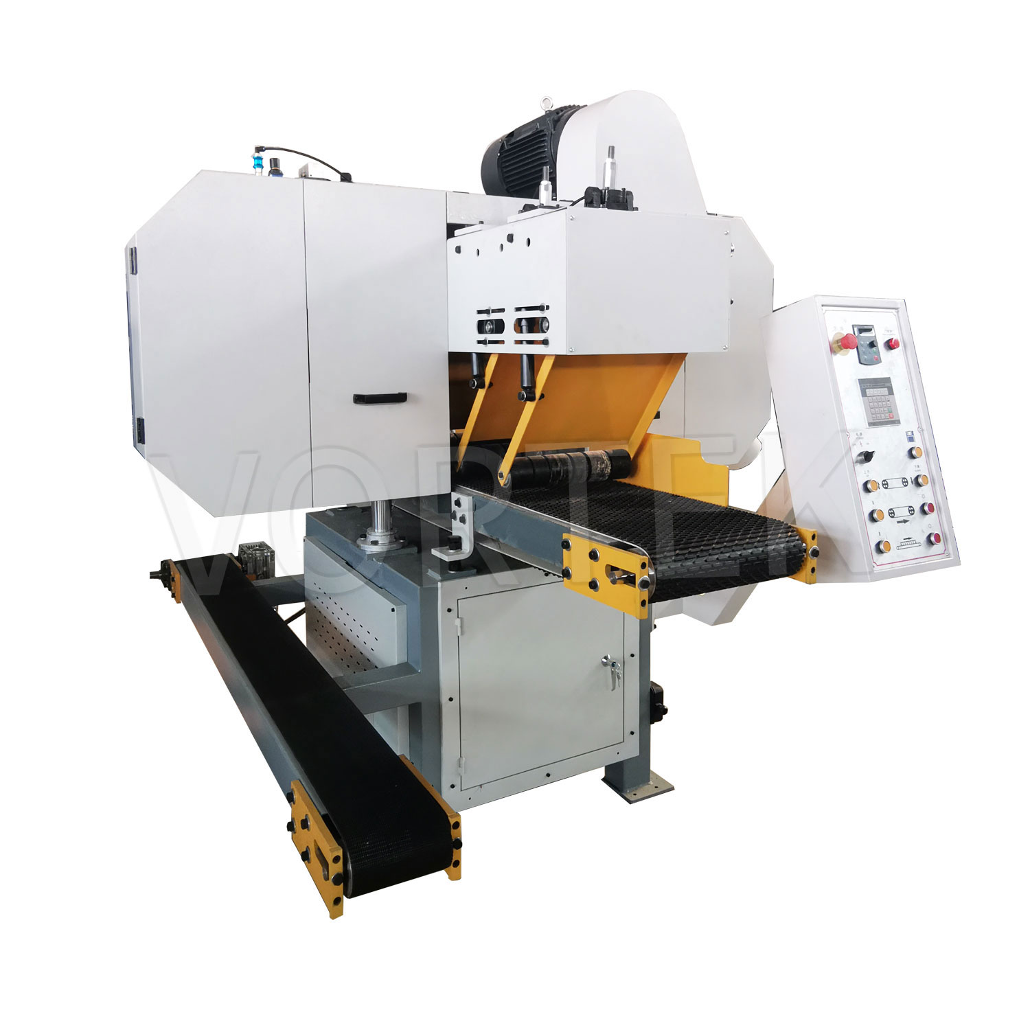 Ленточнопильный станок по дереву промышленный горизонтальный MJ300