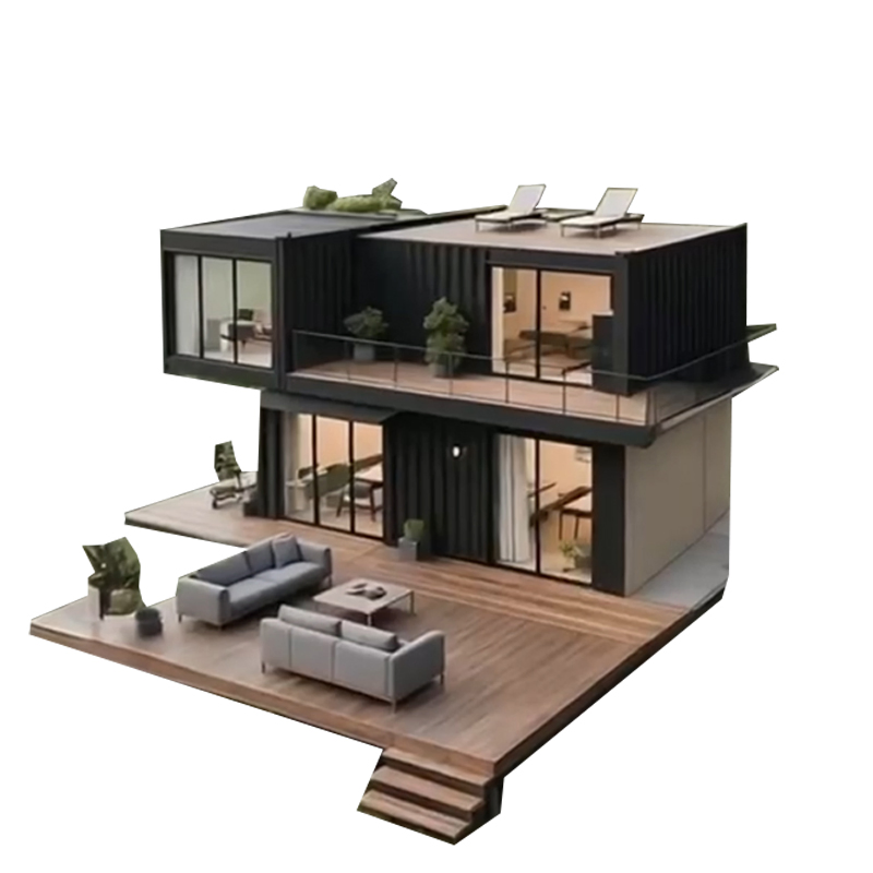 Foldable Steel Structure Container Hotel for Quick and Easy Setup