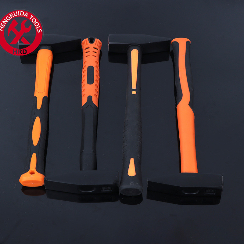 Machinist Hammer with TPR Handle Claw Hammer Drop Forged Steel