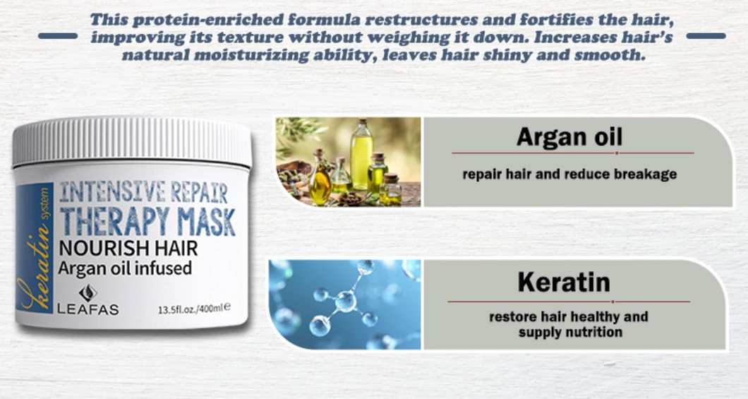 Salon Keratin Treatment Smooth Repair Hair Mask