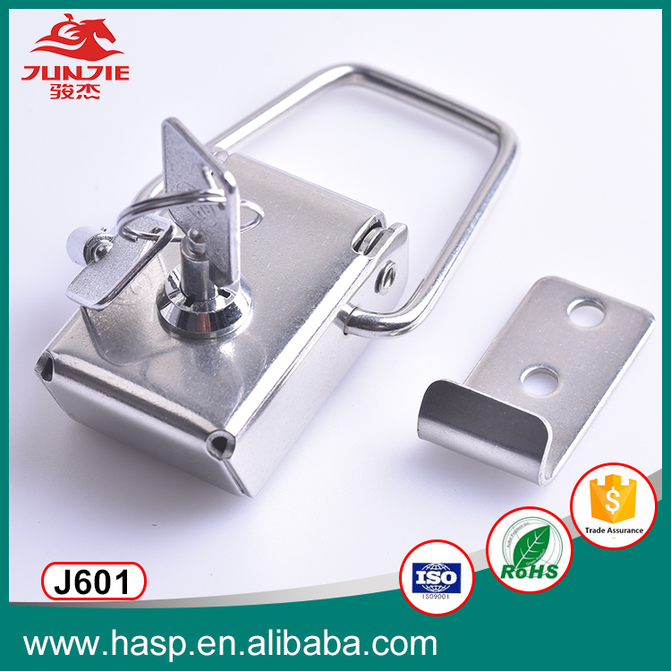 Case Toggle Latch Hasp Lock with Key Lock Toolbox Stainless Steel Toggle Lock J601