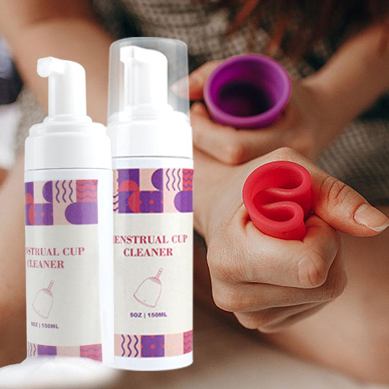 Menstrual Cup Disc Wash - Foaming Cleaner - Organic and Natural Ingredients - Healthy and Safest Way to Sterilize Copa Menstrual Cup