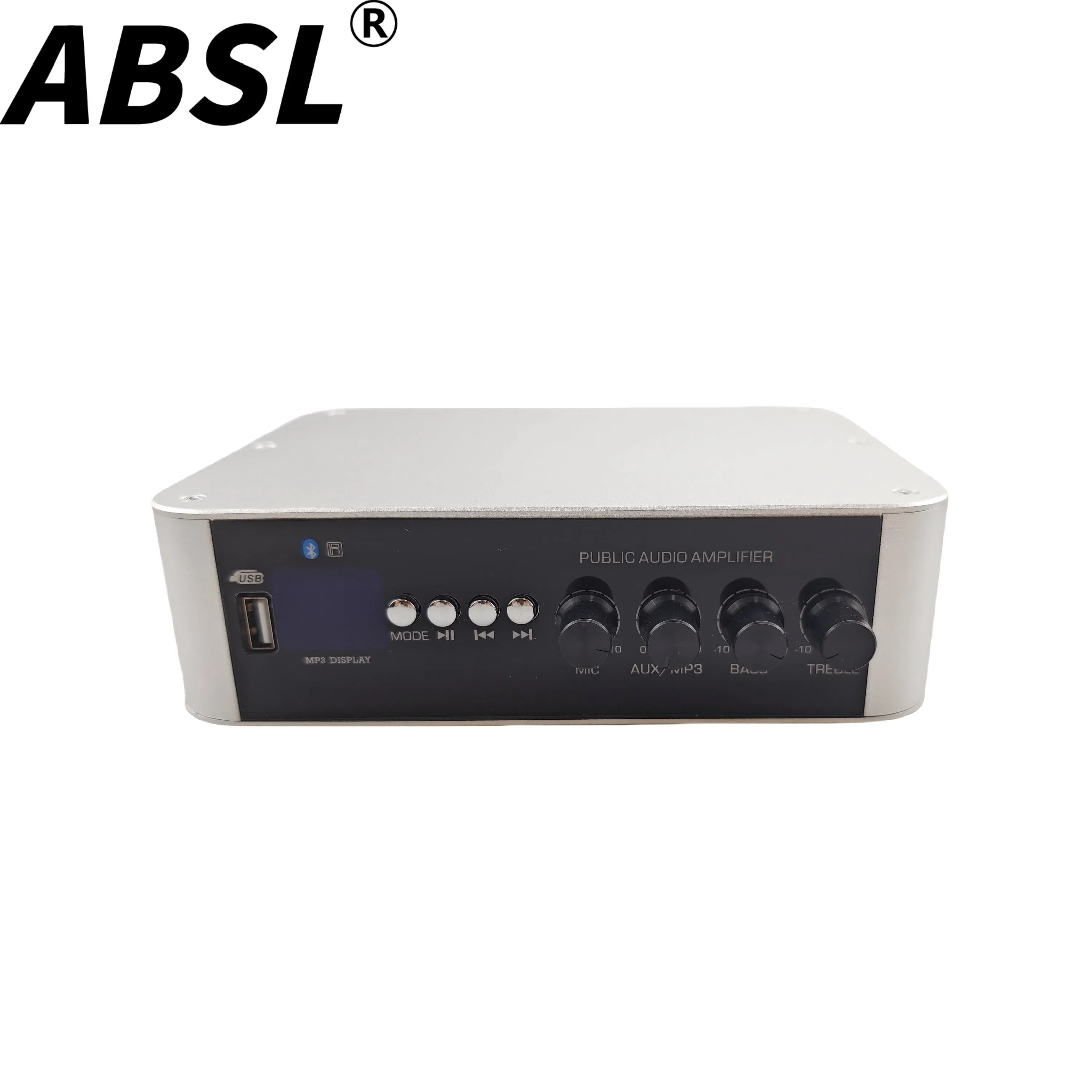 Мини усилитель звука 80W Class-D, алюминиевый корпус