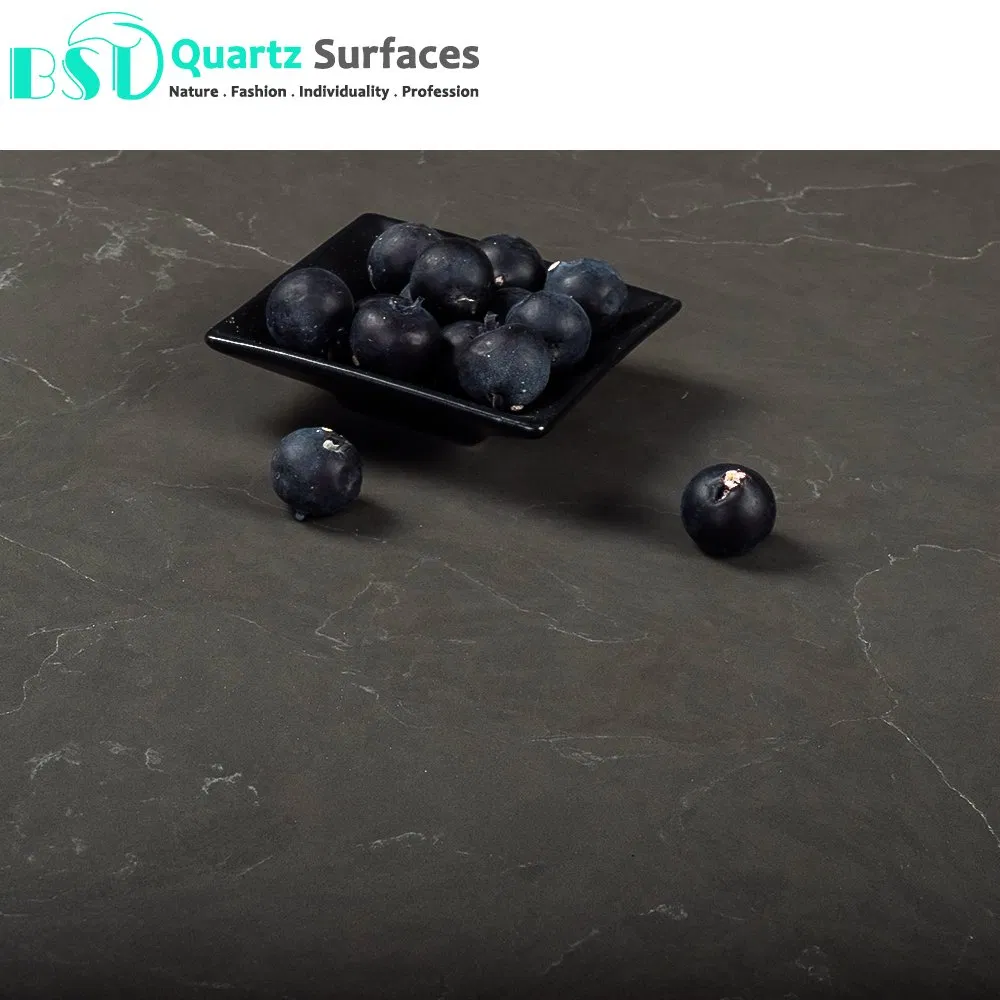 Piatra Grey Zero Silica No Silicon Stone Safe Surfaces for Vanity Top