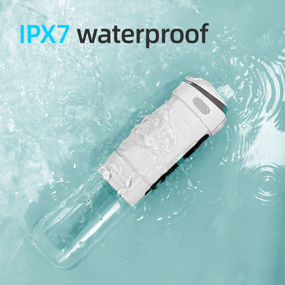 Portable Dental Oral Irrigator 6 Modes Cordless Ipx7 Waterproof Teeth Cleaner Water Flosser