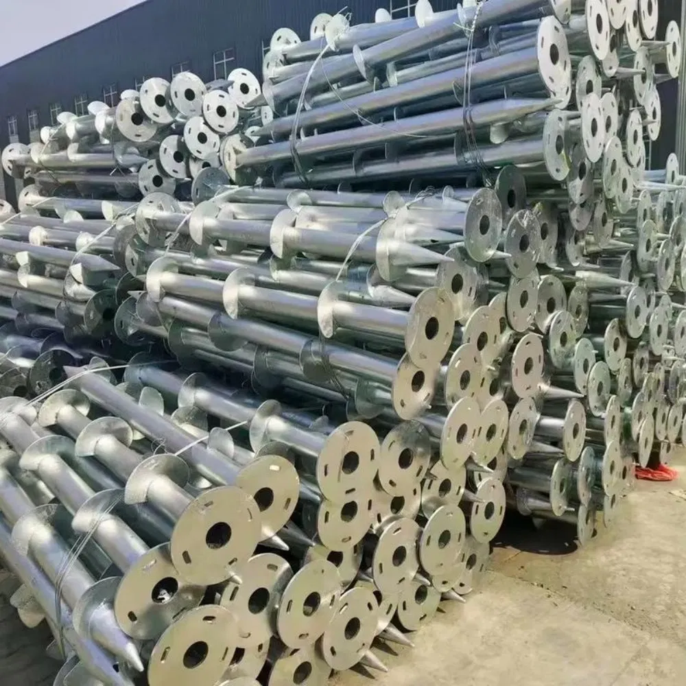 Винтовые сваи Q235B Q355 с горячим цинкованием