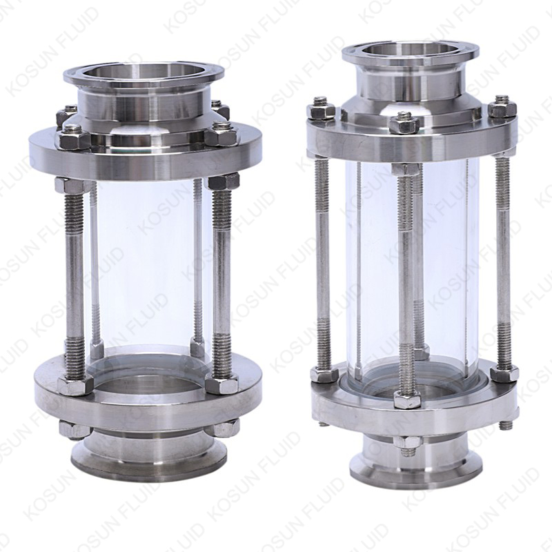 Stainless Steel Oil Diesel Fuel Tank Level Gauge Indicator Sight Glass