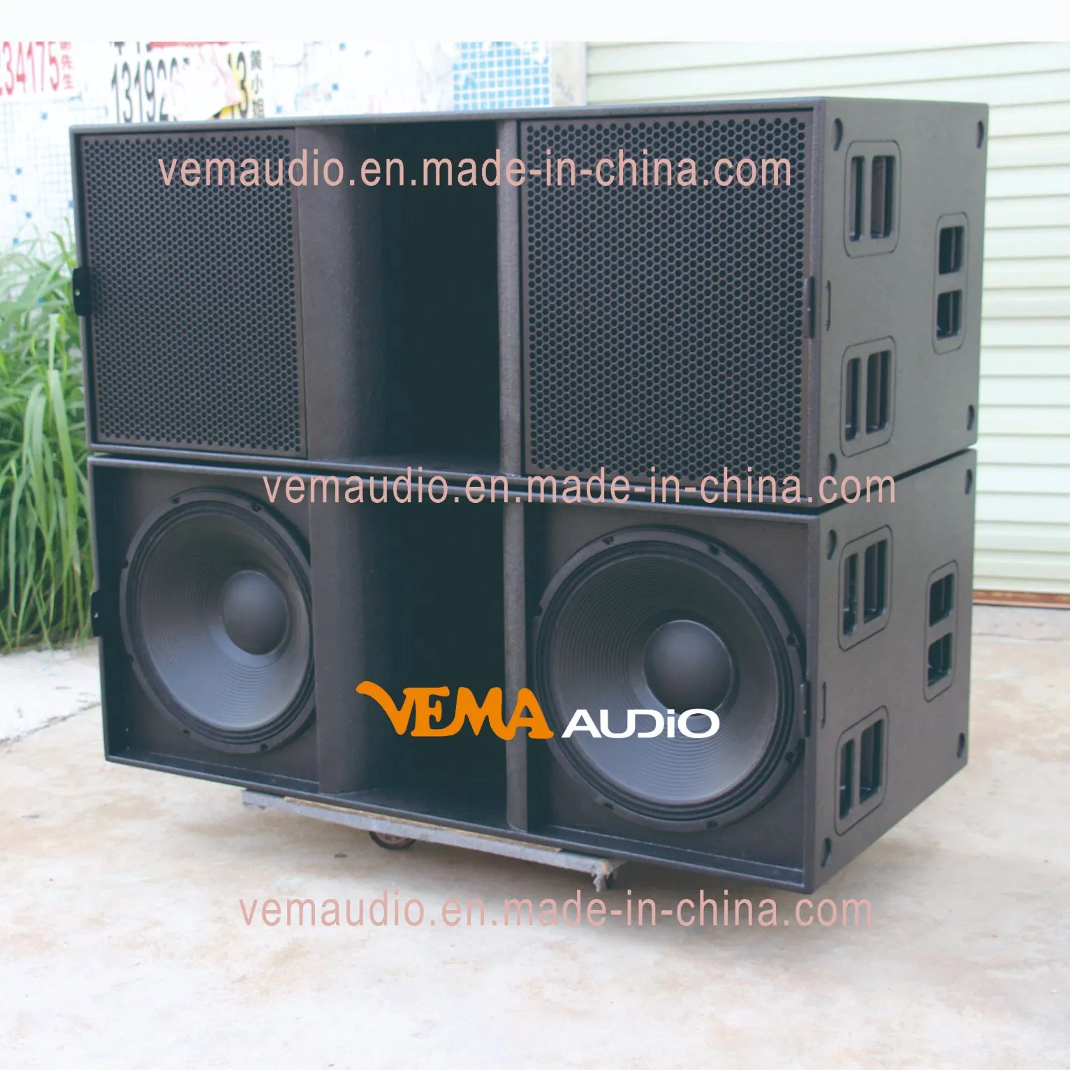 Ks28 Dual 18 Inch Passive High Power Woofer Subwoofer Speaker