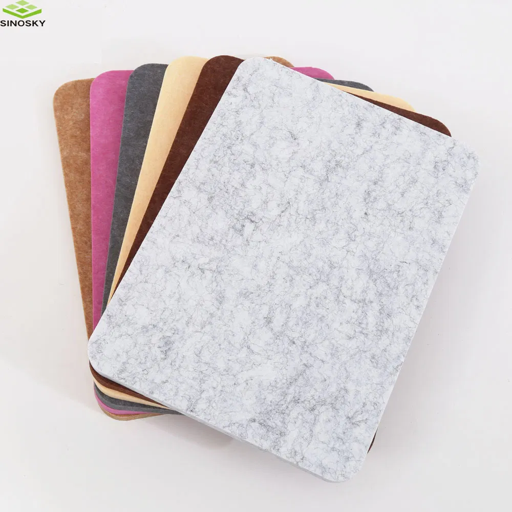 3D Hexagon Panel Polyester Fiber Acoustic Panel