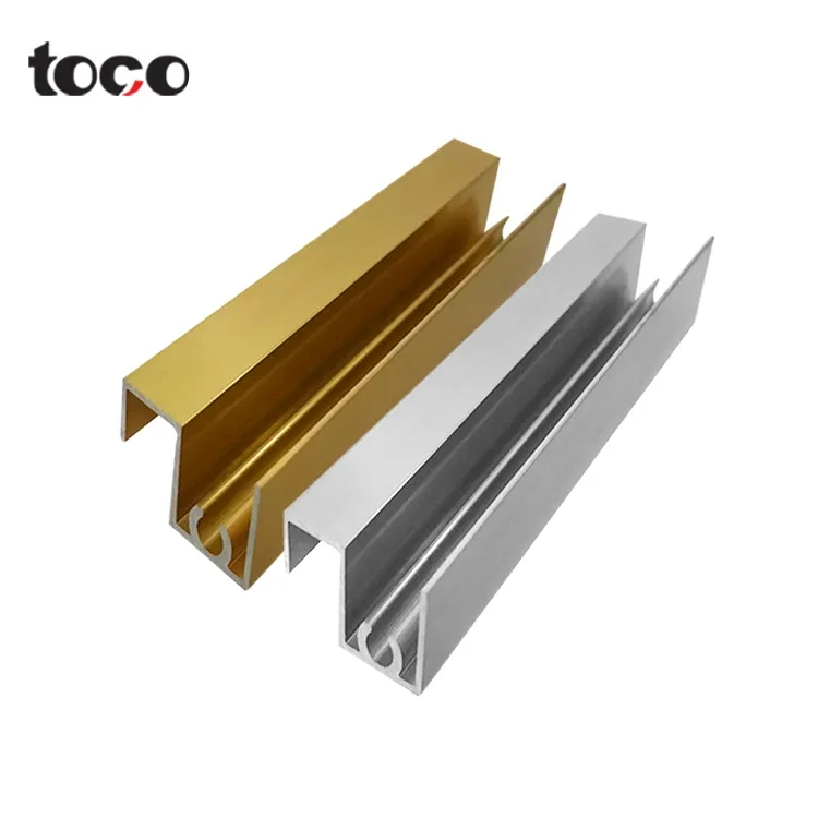 Manufacturer Wardrobe Door Sliding Wheel Rail Pulley Glass Sliding Door Rails