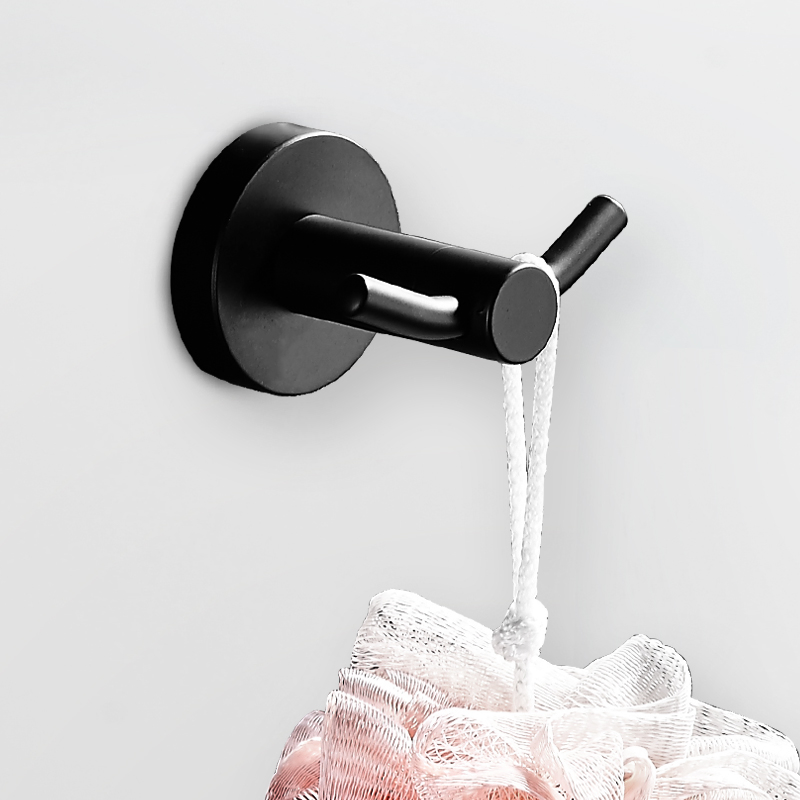 Настенный крючок для одежды 304 нержавеющая сталь черный
