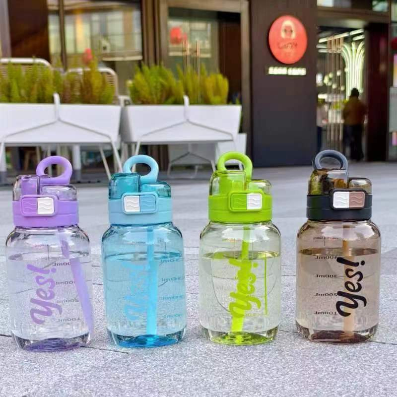 Water Cups, Good-Looking Summer New Cups, Student Sports Large-Capacity Water Cups, Food-Grade Materials Water Bottle