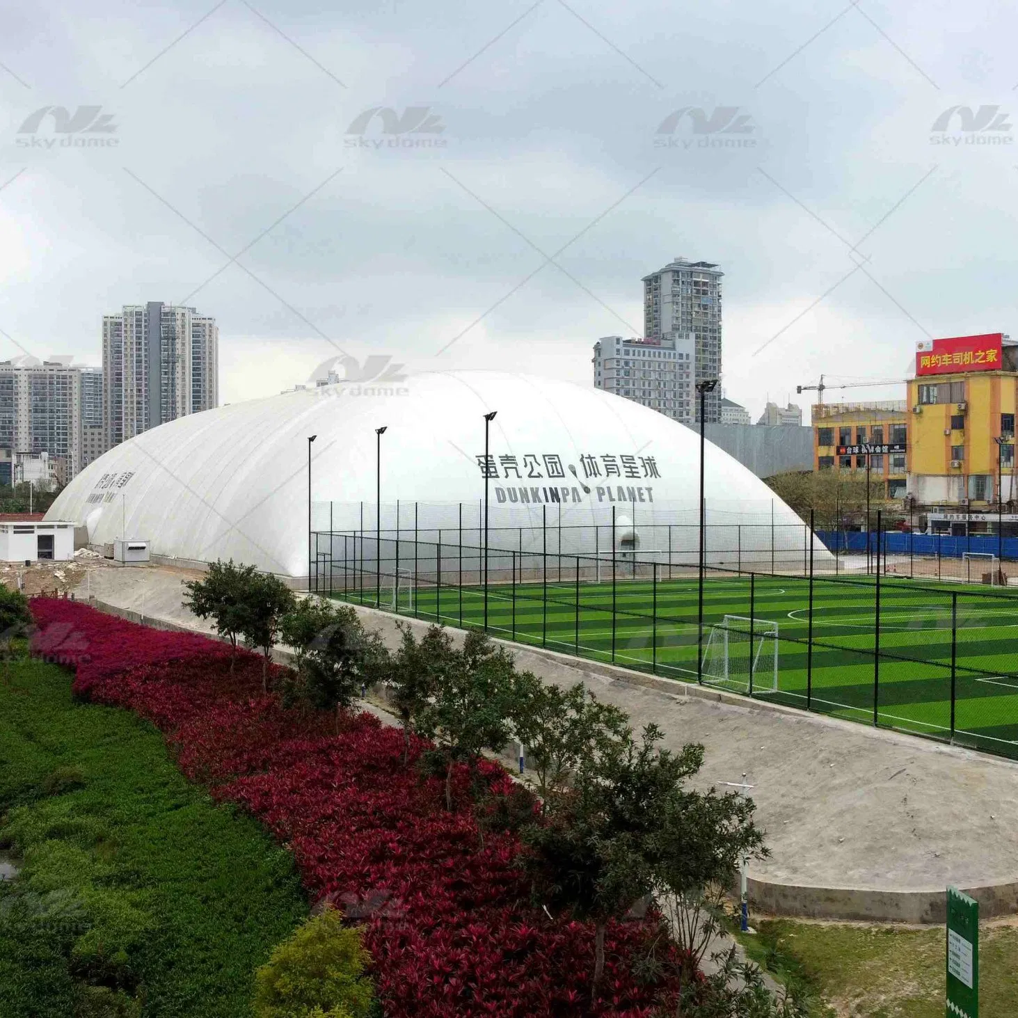 All-Season Used Inflatable Air Supported Dome for Basketball