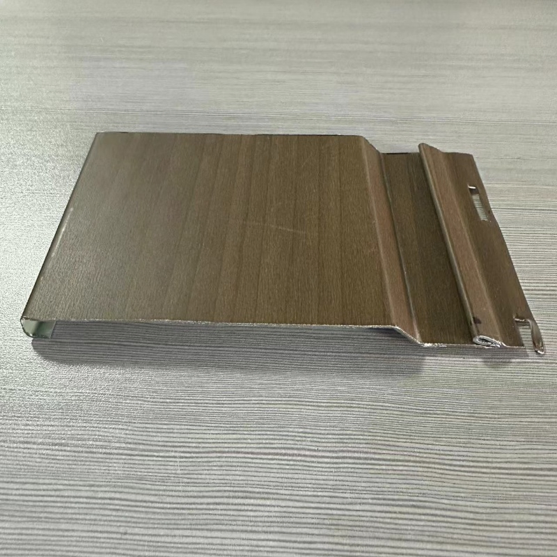Matt Low Glossy Wood Grain Alumiunm Siding for Wall Decoration