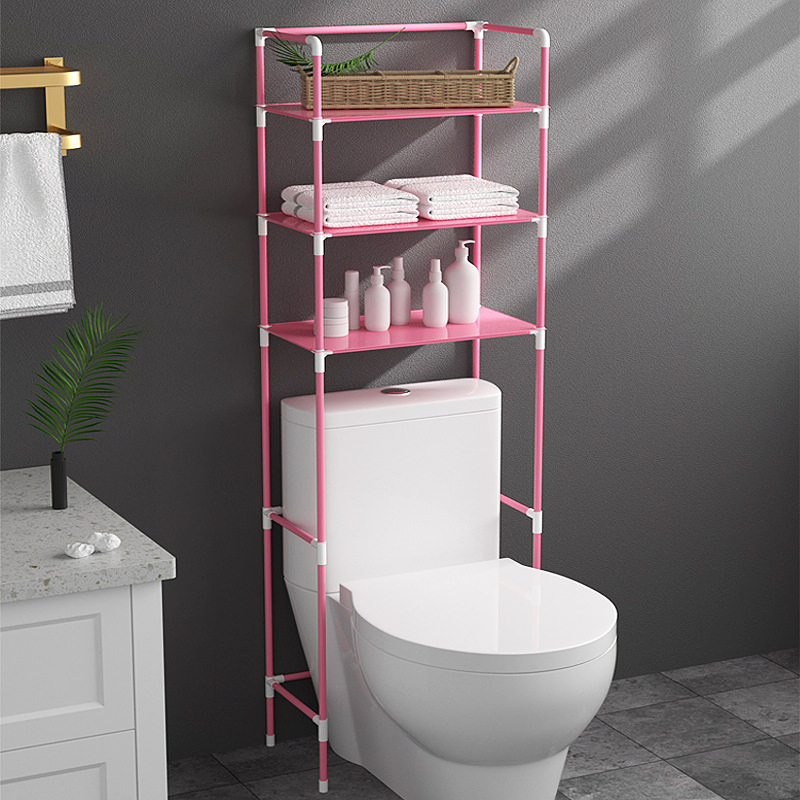 Shelf Store Metal Display Rack Hot Selling Household Chrome Wire Shelving Storage Rack for Bathroom
