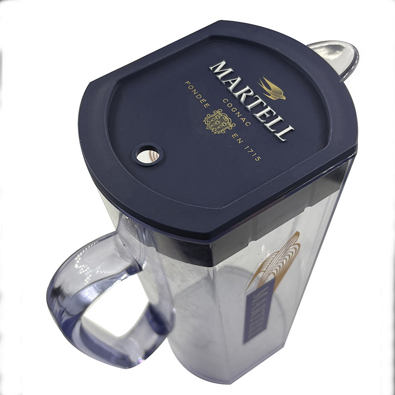 Durable Household Plastic Cold Water Cup and Kettle Set