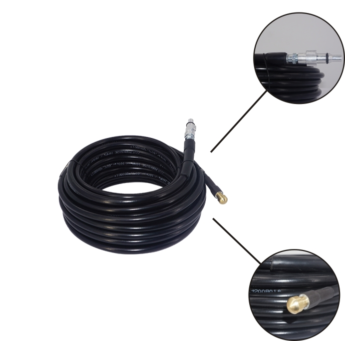 10m High Pressure Car Wash Hydraulic PVC Hose