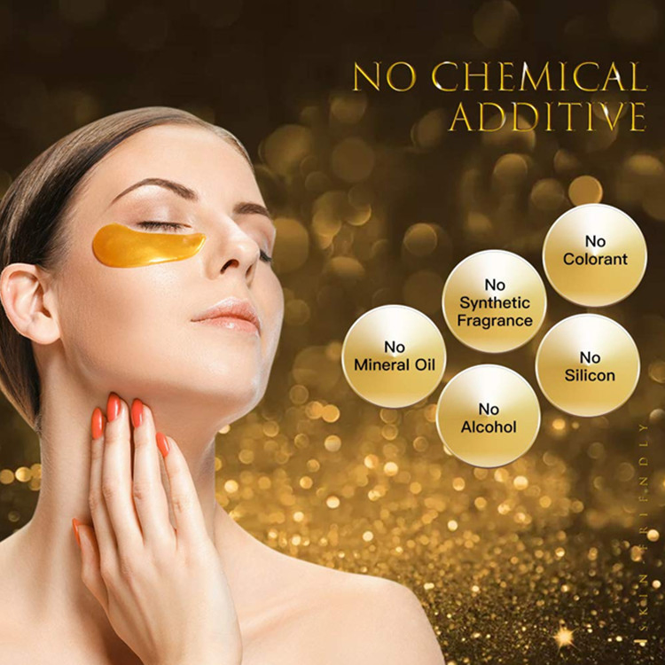 Private Label Treatment Dark Circles 24K Gold Eye Mask