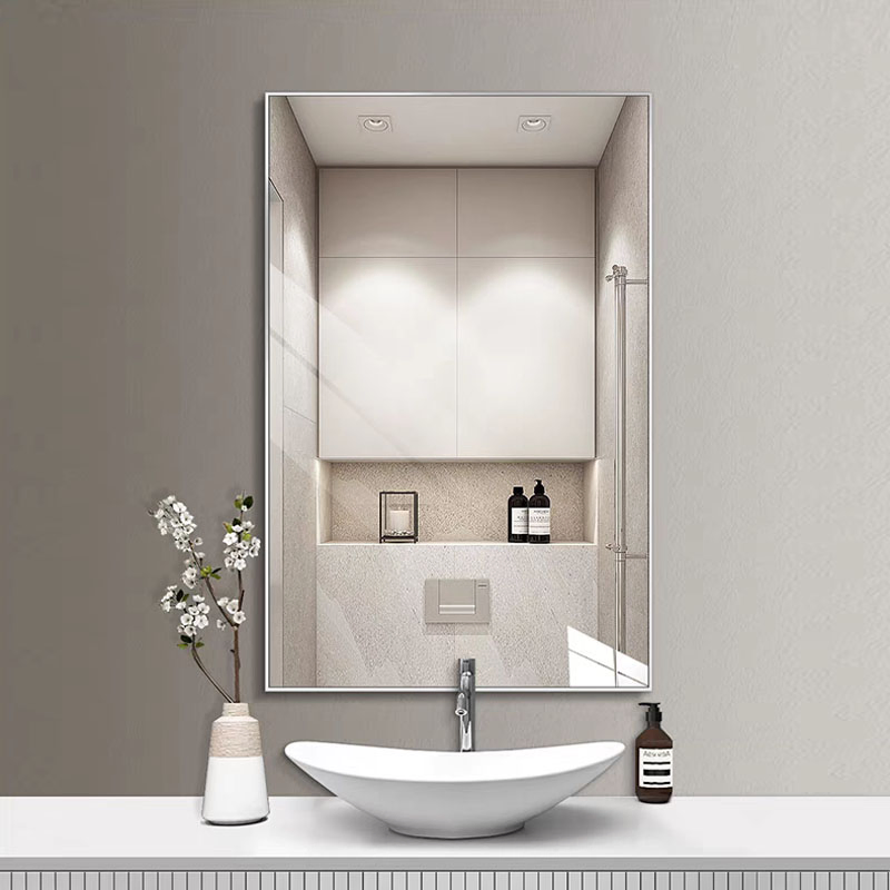 Unique Design and Durable Square Decor Framed Iron Mirror for Wall Classic Mirror Frame Grid Mirror