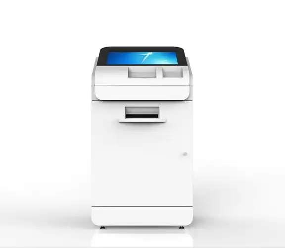 21.5 Inch Ticket Printing Self Service Kiosk Machine Picture Printer Self Service Kiosk Self Service A4 Printing Kiosk Printer for Self Service Kiosk