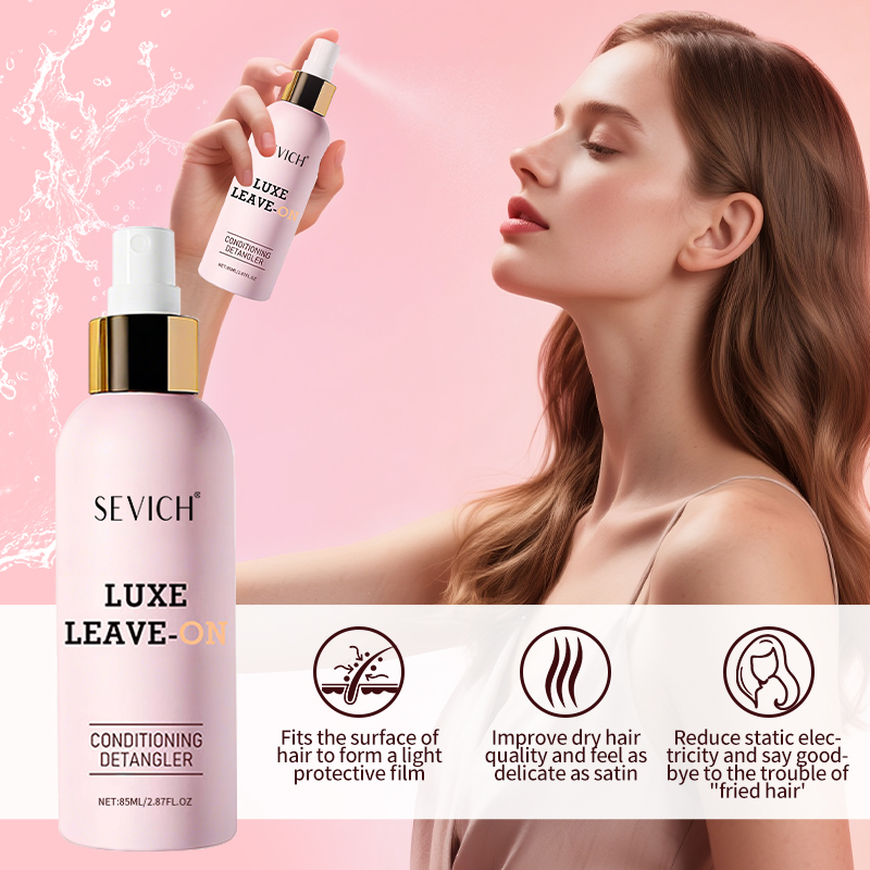 Customized 85ml Silkening Mist Hair Repairing Moisturizer Hair Conditioning Perfume with Fragrance