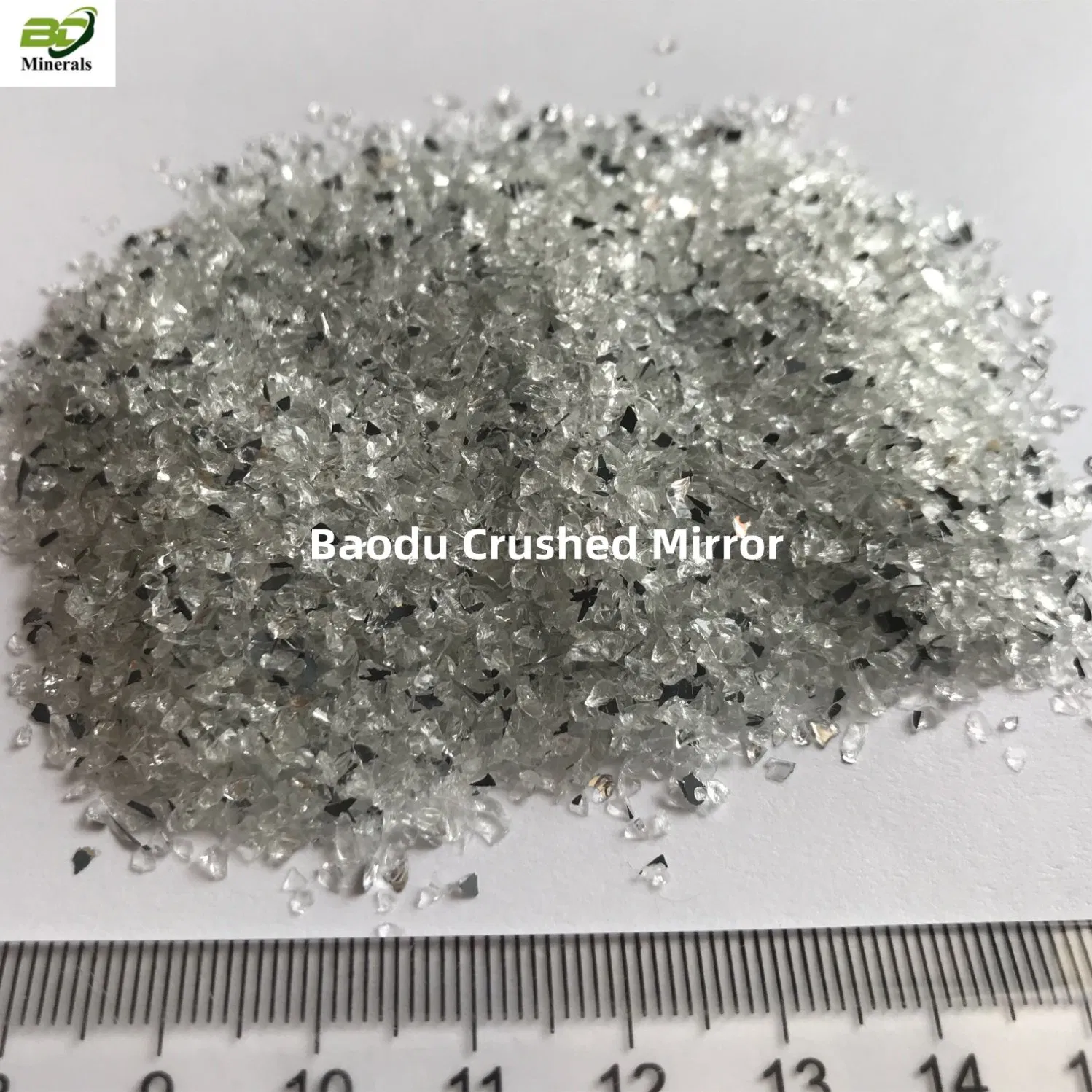 Natural Stone Cladding Segment Quartz Surface Coating Glass Mirror Glass Sand