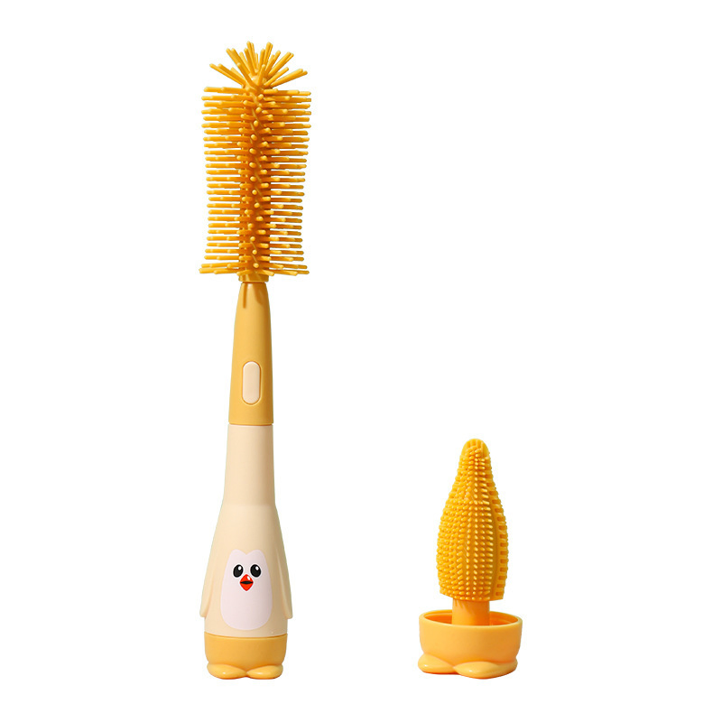 Factory Direct Sale Customizable Easy Store Universal Water Cup Cleaning Baby Straw Pacifier Bottle Brush