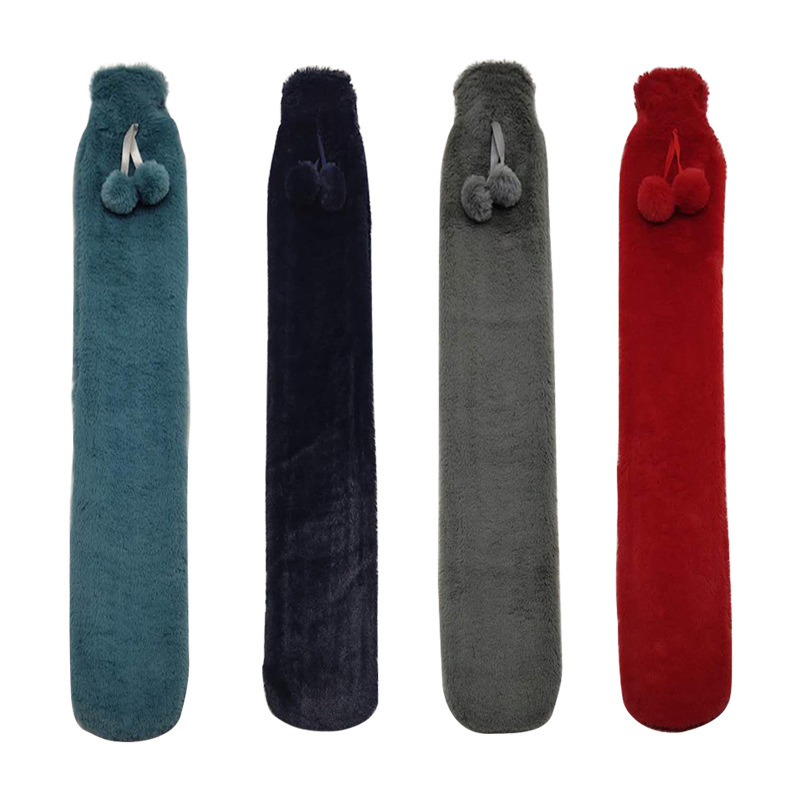 Warm Bag Durable Long Rubber Hot Water Bottle with Cover