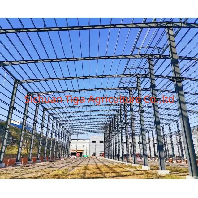 China Steel Structure Framed Commercial Office Building Structural Steel Truss Prefab Construction