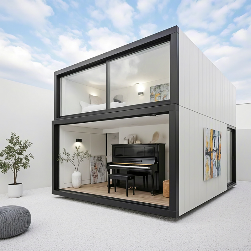 Hot Insulation CE Approved Luxury Container Prefabricated Cabin House with High Quality