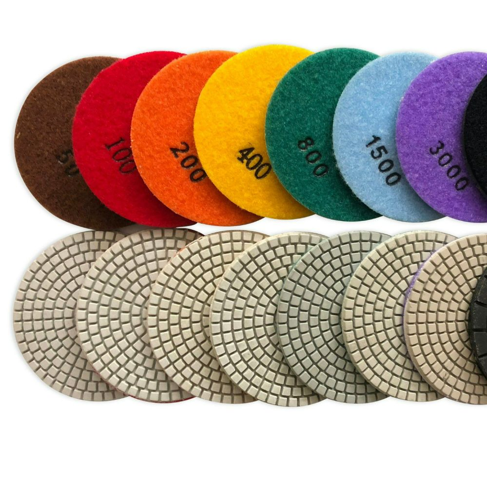 Premium Diamond Polishing Pads for Brazil Stone Concrete Finishing