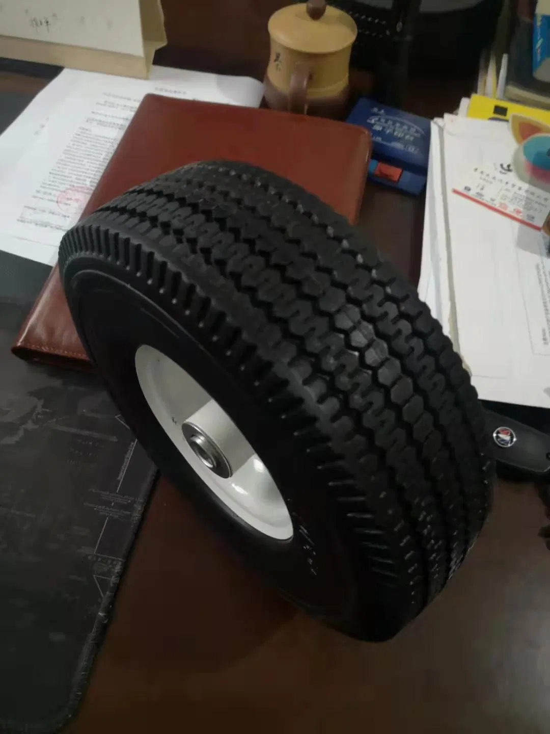 350-4 Maxtop PU Foam Trolley Wheel