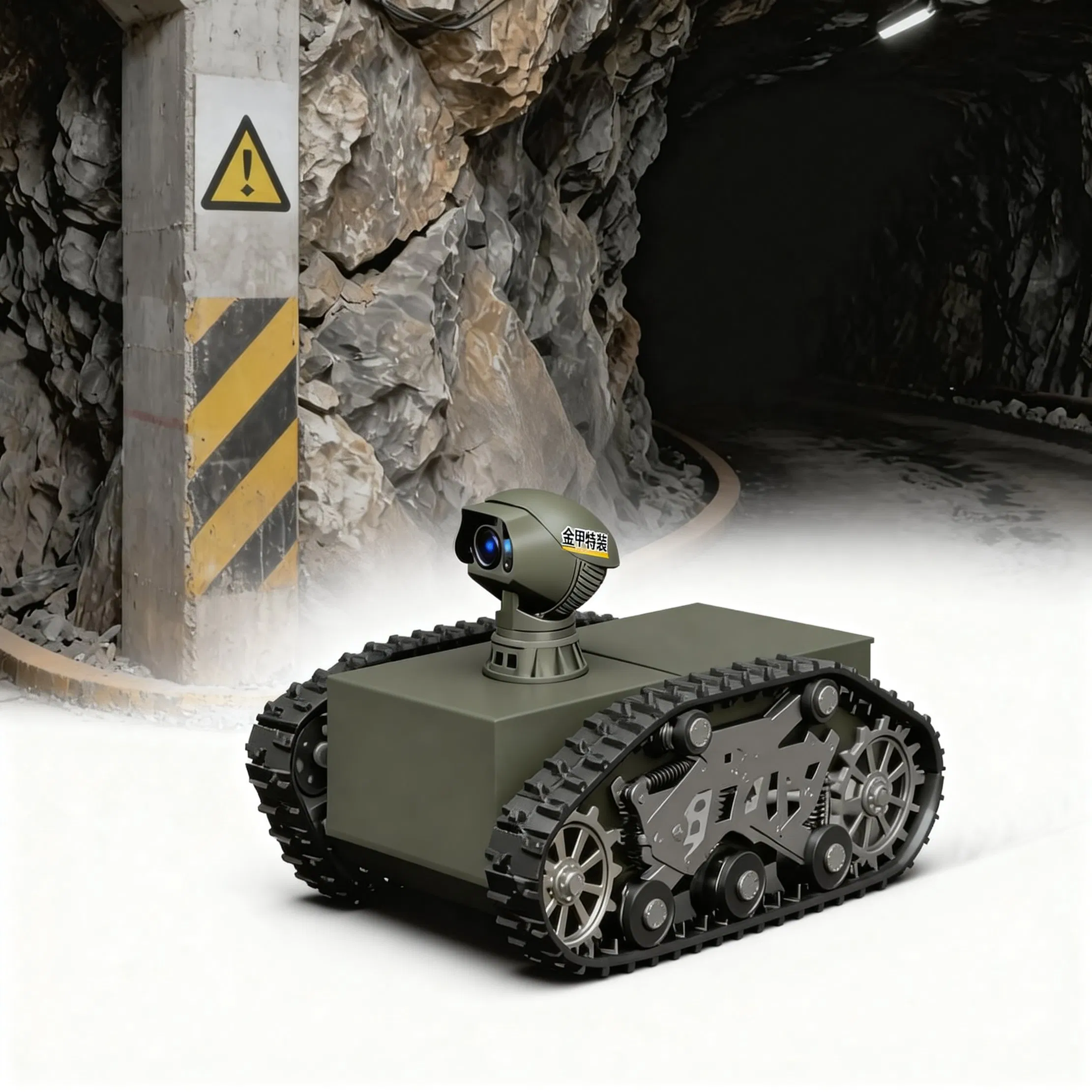 Unmanned Inspection Vehicle for Perimeter Security