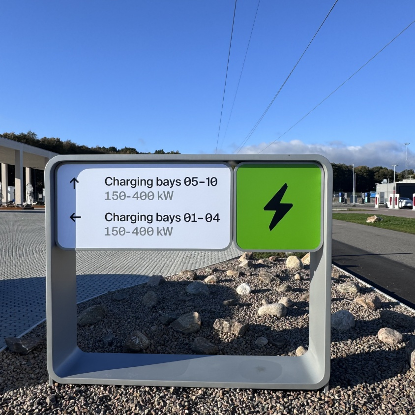 Stress-Reducing Universal Accessibility Integrated Sign with ISO 7001