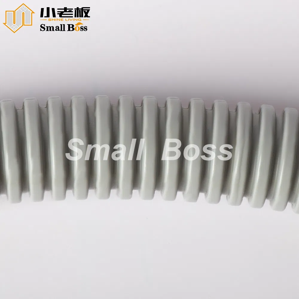 Manufacturer Wire Protection PVC Plastic Corrugated Electrical Flexible Conduit Pipe for Wiring