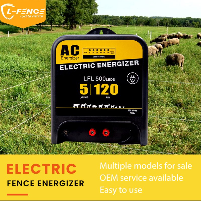 Electric Farm Fence AC Energizer Electric Portable Farm Controller