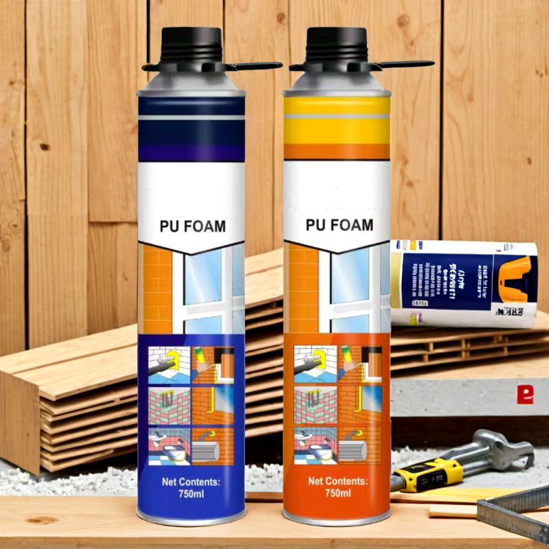 Large Expansion Door/Window Filling Polyurethane PU Foam with Fireproof