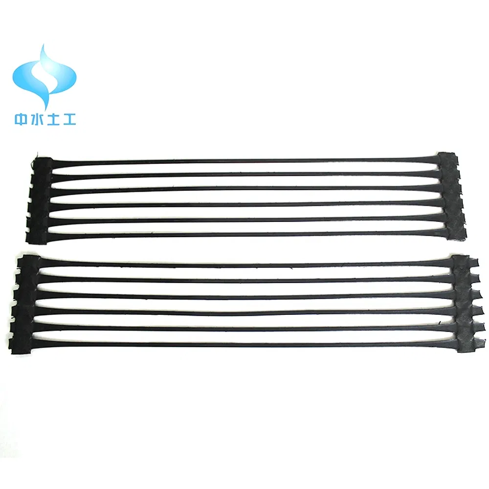 High Strength Plastic PP Composite Biaxial Uniaxial Geogrid for Railway