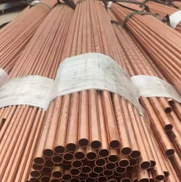 Low-Cost Manufacturer High Purity. C11030/C11100/11300/C12200 Red Pure Copper Tube 1/2 3/4 3/8 Coil Pipe AC Air Conditioner
