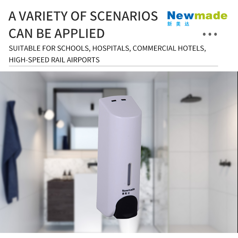 350lml Plastic Soap Dispenser Wall Mounted Washroom H2111