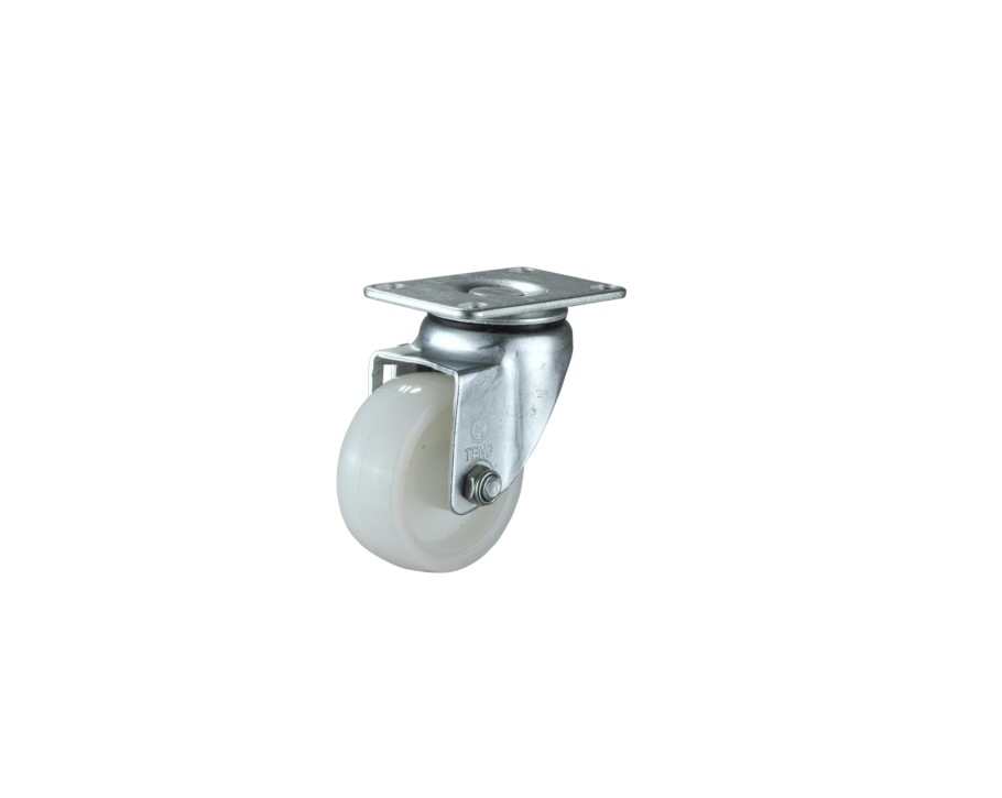 China Castor Factory 125mm Industrial Swivel Top Plate Castor Thermoplastic Rubber Wheel