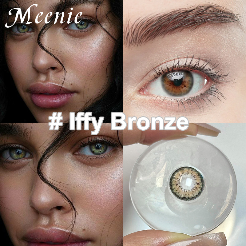 OEM 10PCS/Box Colored Contact Lenses 0 Degree Daily Blue Green Eye Contact Lenses