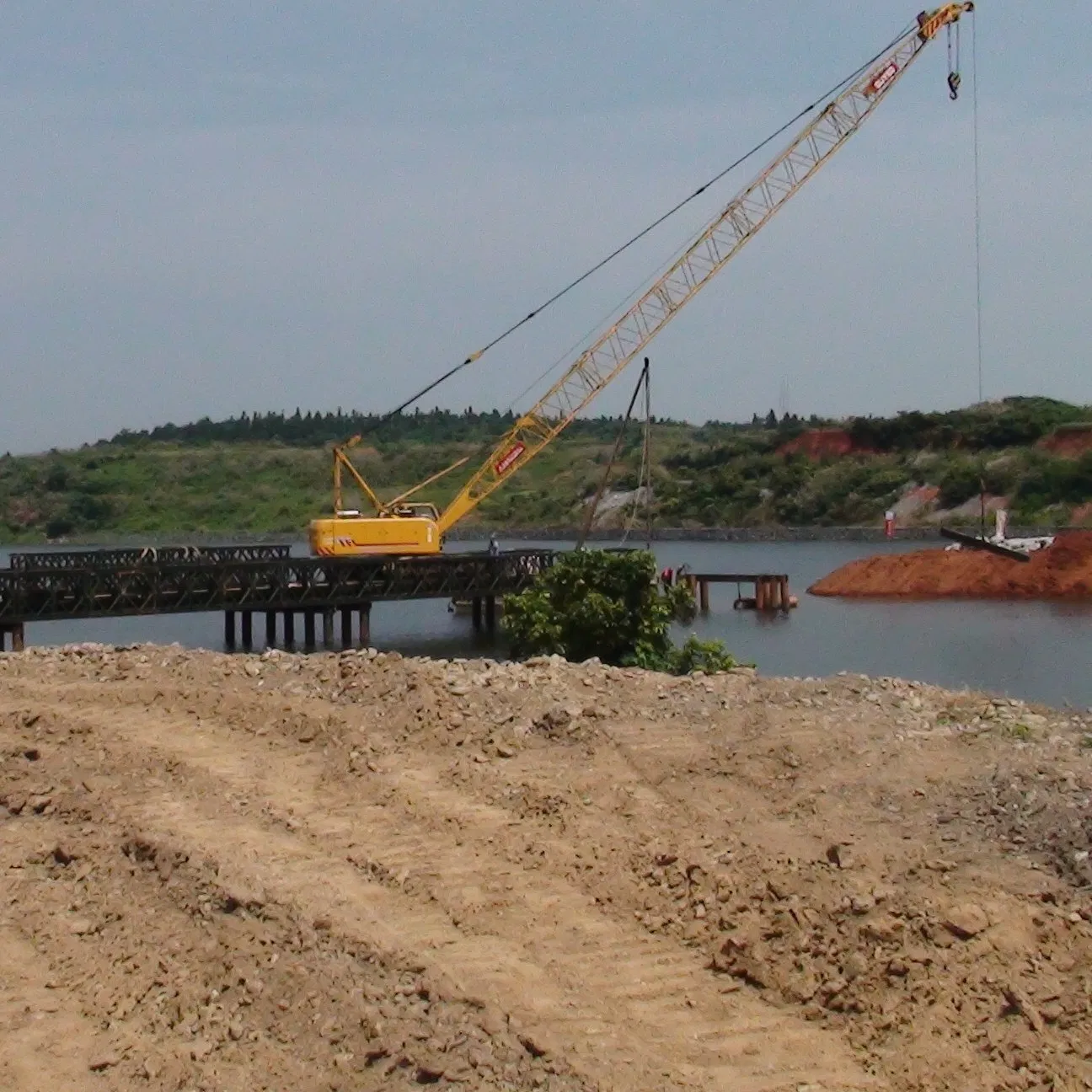 Find Similar Icon New Style Prefabricated Steel Bailey Bridge for Pedestrian Railway Road